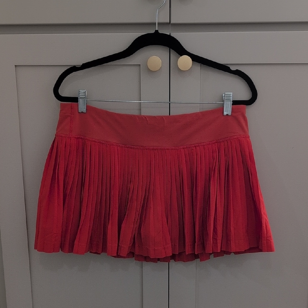 Lululemon Athletica Bold Red Skirt
